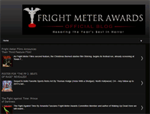 Tablet Screenshot of frightmeter.com
